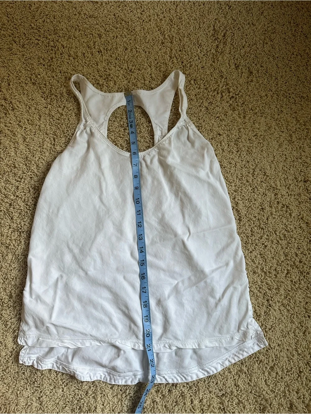 Lululemon tank top white